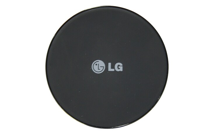 Vooraanzicht van Wireless charging pad geschikt voor Qi compatible Smartphones. WCP-300