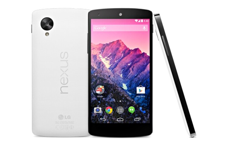 LG De meest slimme en snelste Nexus smartphone ooit gemaakt. Voorzien van het nieuwste Android OS, v5.0 (Lollipop), upgradable to v6.0 (Marshmallow), D821 Nexus 5 wit
