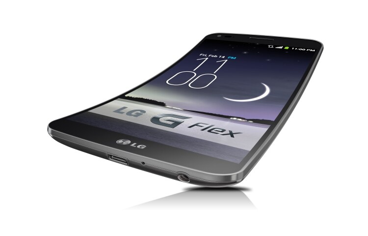 LG Het gebogen scherm van de LG G Flex biedt een unieke kijkervaring. Foto’s en films zien er op dit toestel indrukwekkender uit dan ooit., D955 G Flex