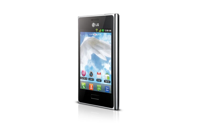 LG E400 Optimus L3, 3.2" inch display, Android Platform, Wi-Fi™, Bluetooth 3.0 en batterij voor langdurig gebruiksplezier, E400-Optimus-L3
