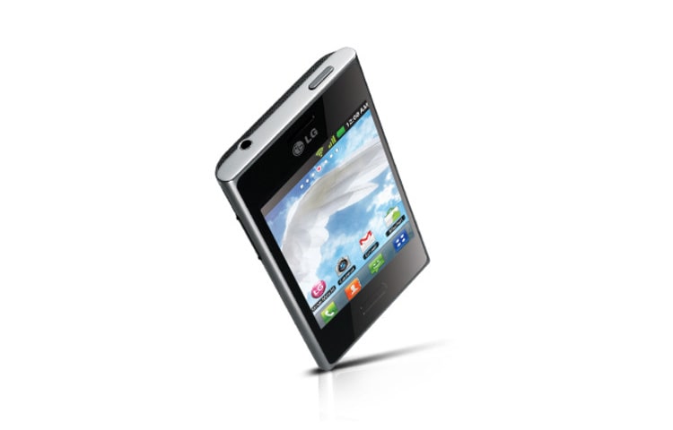 LG E400 Optimus L3, 3.2" inch display, Android Platform, Wi-Fi™, Bluetooth 3.0 en batterij voor langdurig gebruiksplezier, E400-Optimus-L3