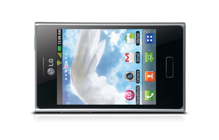 LG E400 Optimus L3, 3.2" inch display, Android Platform, Wi-Fi™, Bluetooth 3.0 en batterij voor langdurig gebruiksplezier, E400-Optimus-L3