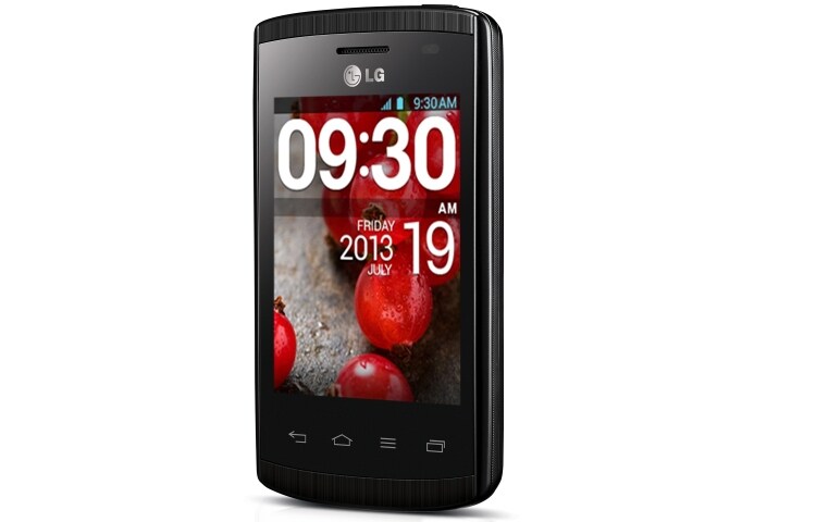LG 3.0" inch display, Android Platform, Bluetooth en batterij voor langdurig gebruiksplezier, E410-Optimus-L1-II