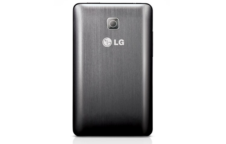 LG combineert de typische 'eigen' stijl met innovatieve technologie. Door zijn minimalistische en functioneel ontwerp maak je indruk op ieder feest., E430-Optimus-L3-II