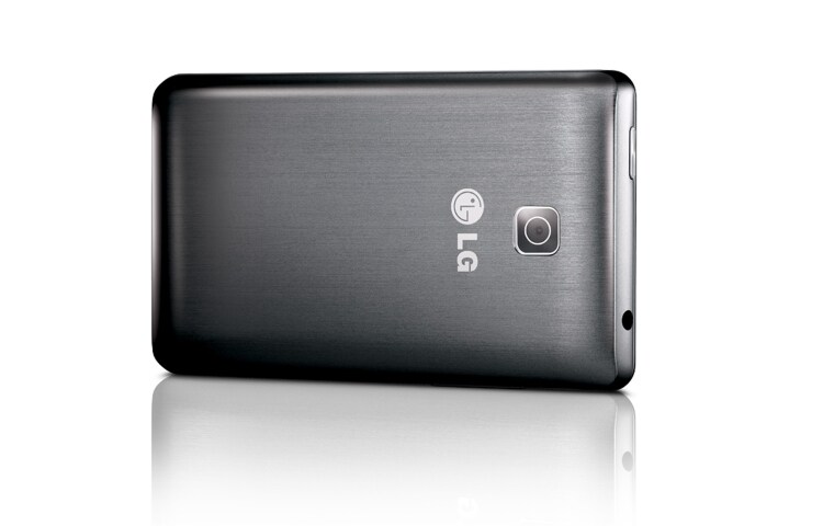 LG combineert de typische 'eigen' stijl met innovatieve technologie. Door zijn minimalistische en functioneel ontwerp maak je indruk op ieder feest., E430-Optimus-L3-II