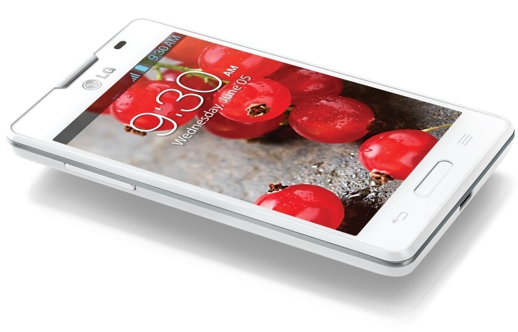 LG 3.8" inch display | Android Jelly Bean | Bluetooth, Wi-Fi en batterij voor langdurig gebruiksplezier, E440-Optimus-L4-II