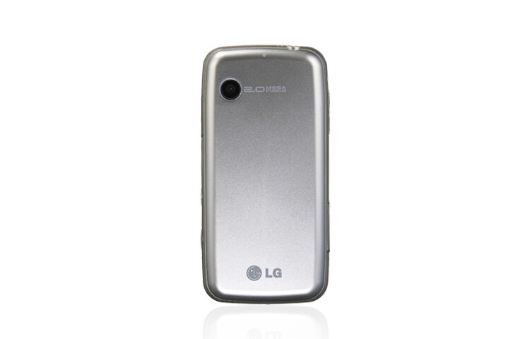 LG Cookie fresh met 3,0'' touchscreen en 2 megapixel camera. Beschikbaar in zwart en zilver., GS290