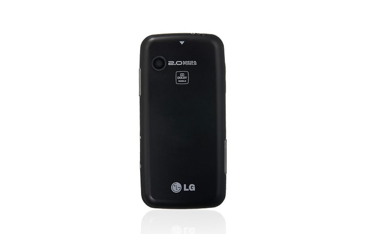 LG Cookie fresh met 3,0'' touchscreen en 2 megapixel camera. Beschikbaar in zwart en zilver., GS290