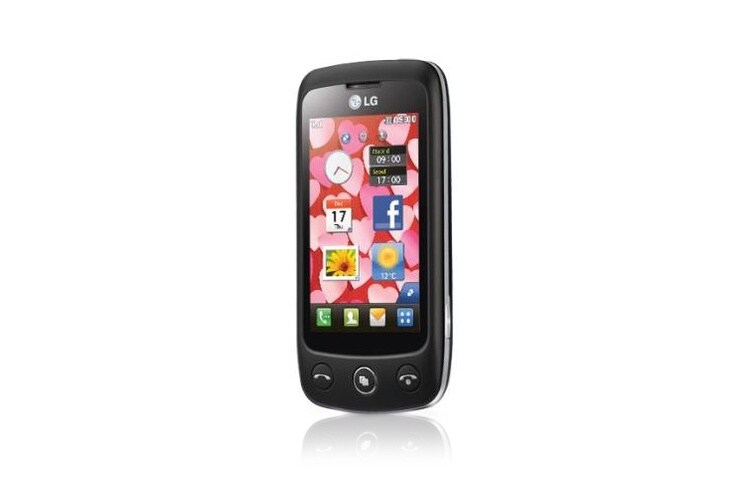 LG Cookie Plus legt de focus op sociale netwerken via het supersnelle 3G netwerk, GS500