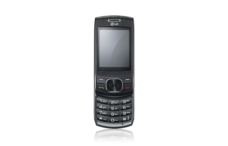 LG Compacte slider telefoon met allerlei handige en goede features. Verkrijgbaar in de kleuren zwart, zilver en roze, GU230