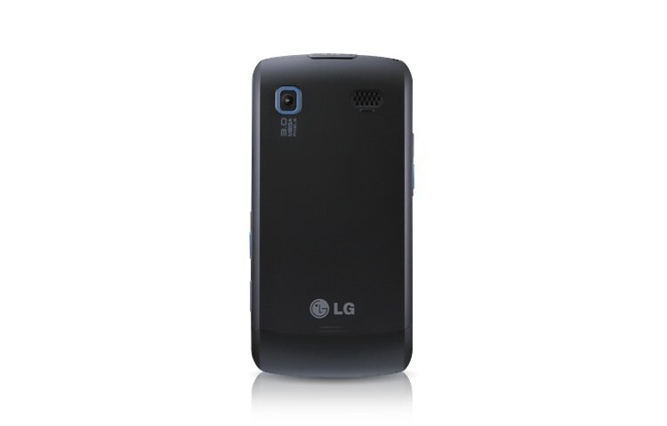 LG Mobiele telefoon met 3 MP camera, QWERTY-toetsenbord en Full 2,8 "Touchscreen., GW520