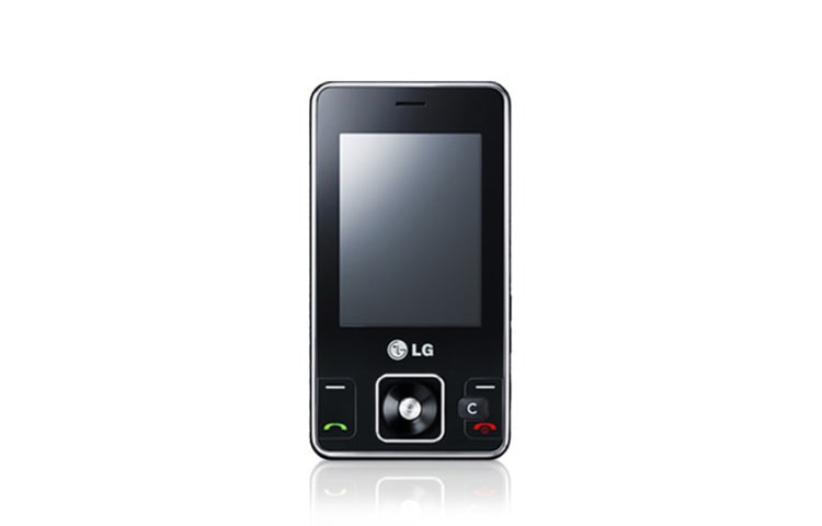 Vooraanzicht van Mobiele telefoon met 2,4 &#34;LCD-scherm, 5 MP camera met Schneider-Kreuznach lens, LED-flitser en muziekspeler KC550