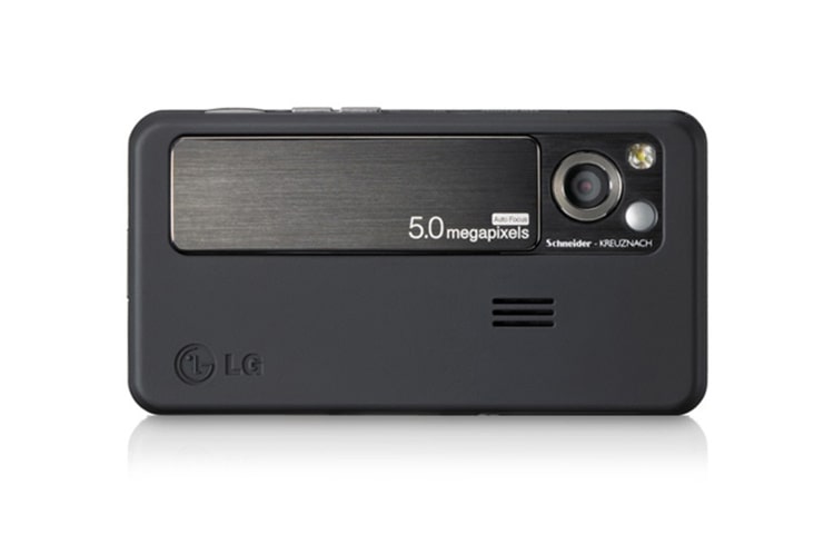 LG Mobiele telefoon met 2,4 "LCD-scherm, 5 MP camera met Schneider-Kreuznach lens, LED-flitser en muziekspeler, KC550