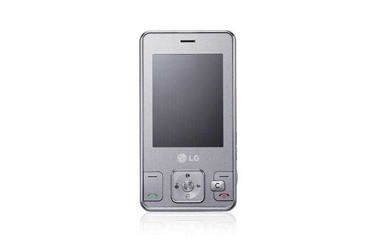 LG Mobiele telefoon met 2,4 "LCD-scherm, 5 MP camera met Schneider-Kreuznach lens, LED-flitser en muziekspeler, KC550
