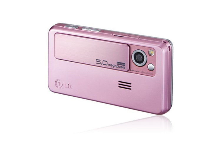 LG Mobiele telefoon met 2,4 "LCD-scherm, 5 MP camera met Schneider-Kreuznach lens, LED-flitser en muziekspeler, KC550