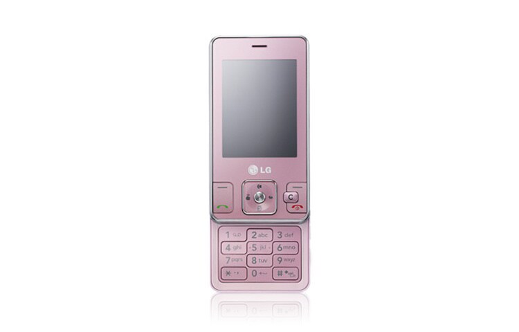LG Mobiele telefoon met 2,4 "LCD-scherm, 5 MP camera met Schneider-Kreuznach lens, LED-flitser en muziekspeler, KC550