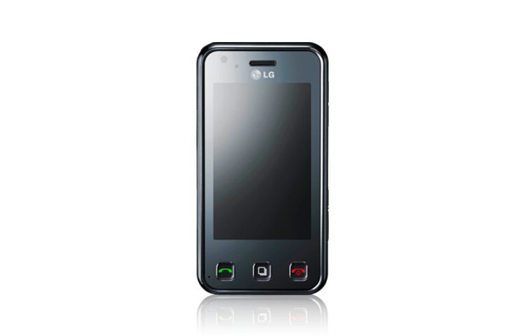 LG Mobiele telefoon met 8 MP camera, 3" full-touchscreen, GPS en muziekspeler, KC910