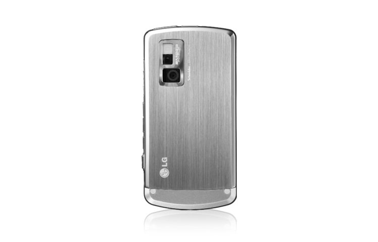 LG Shine met metalen behuizing, multifunctionele scrolltoets, Bluetooth, mp3- en videospeler., KE970