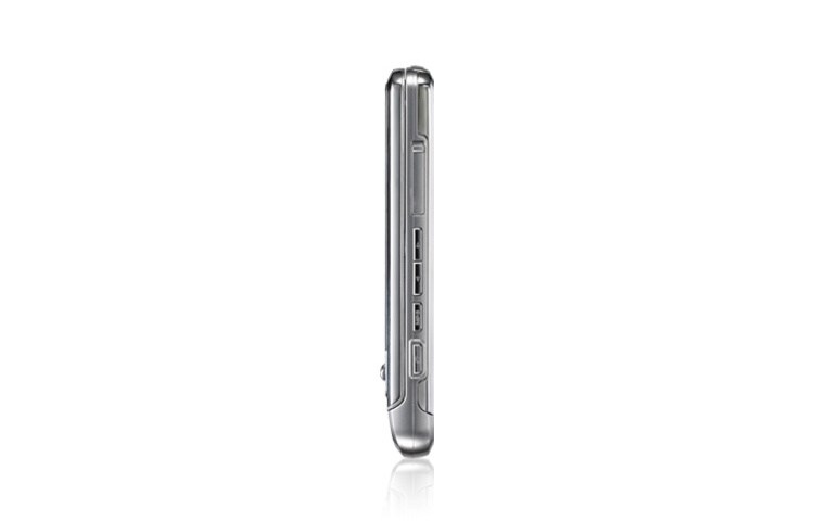 LG Shine met metalen behuizing, multifunctionele scrolltoets, Bluetooth, mp3- en videospeler., KE970