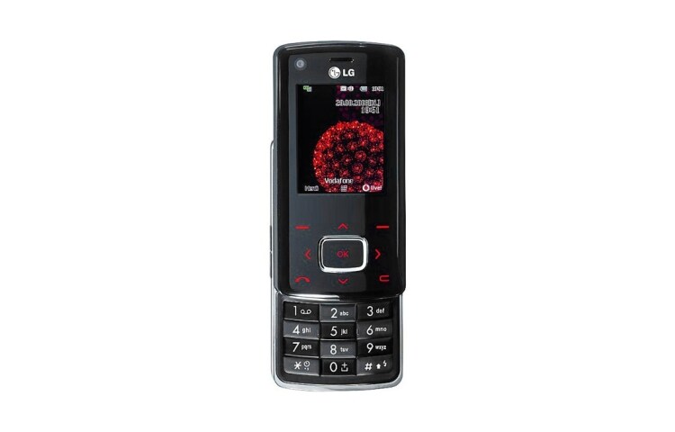 Vooraanzicht van TFT, 65K colors | Telefoonboek 500 entries | 2 MP Camera | Bluetooth v1.2 KU880 Chocolate