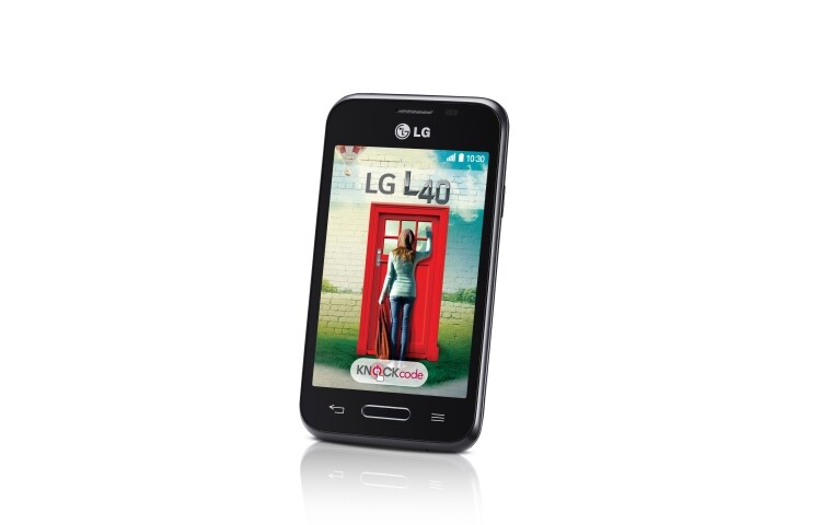 LG De LG L40 is de ideale instap-smartphone voor de no-nonsense beller; de snelste in zijn soort! Met de krachtige 1.2 GHz dualcoreprocessor open je apps en programma’s razendsnel, terwijl het 3,5 inch IPS-scherm scherp beeld levert., L40 (D160)