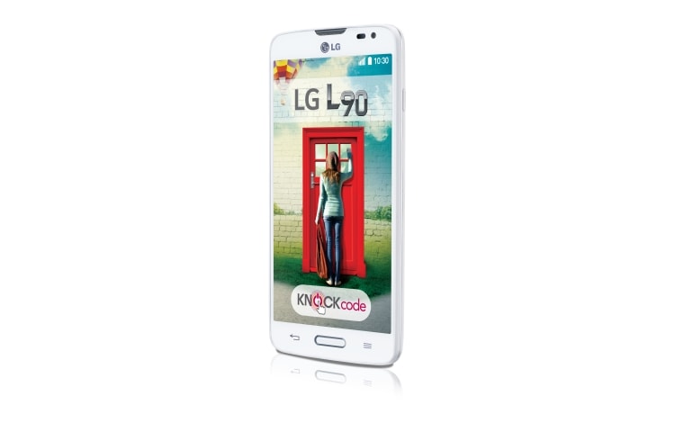 LG De LG L90 heeft van al het goede heel veel in huis, zonder dat je er de hoofdprijs voor betaalt. Veel snelheid, veel scherm, veel stijl en heel veel mogelijkheden., L90 (D405N)