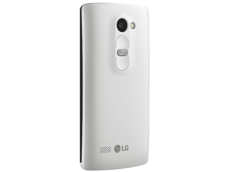 LG Met de back button onder je wijsvinger hou jij controle over je LG Leon. Regel het volume, maak foto’s en zet de telefoon aan of uit. Dankzij de back button zijn knoppen aan de zijkant niet meer nodig., LG Leon (H320)