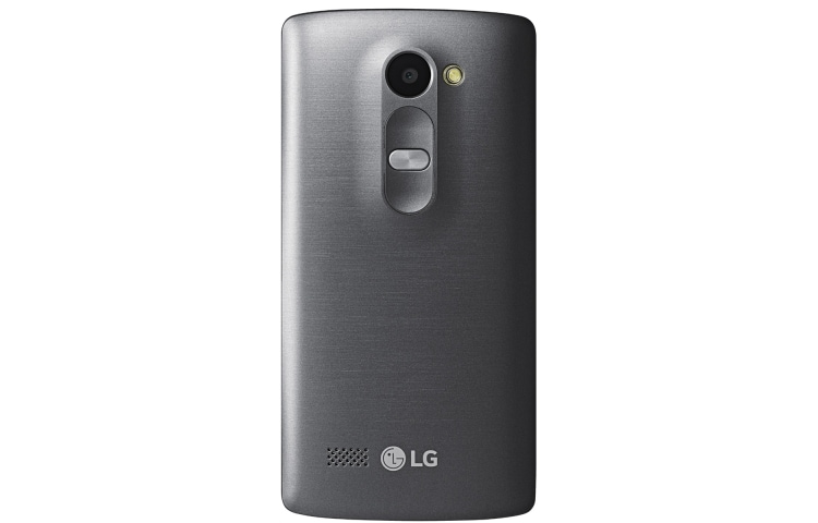 LG Met de back button onder je wijsvinger hou jij controle over je LG Leon. Regel het volume, maak foto’s en zet de telefoon aan of uit. Dankzij de back button zijn knoppen aan de zijkant niet meer nodig., LG Leon (H320)