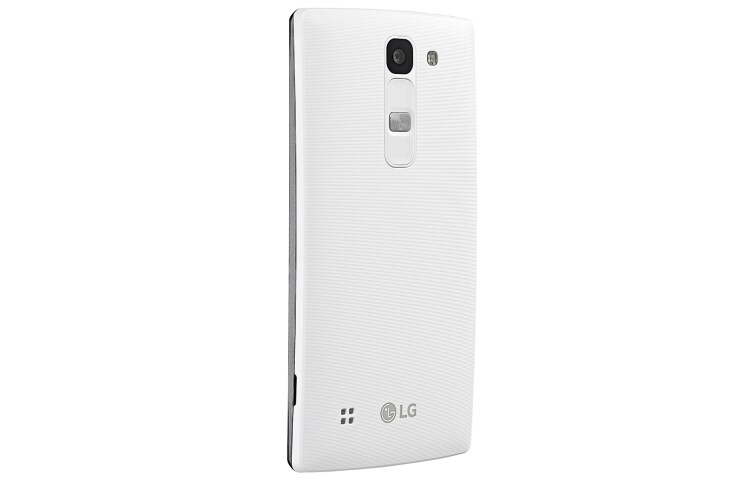 LG Het moderne design is op meerdere fronten gebogen. Dit zie je terug in het display en de prachtig afgewerkte achterkant. Het vernieuwende design ligt comfortabel in de hand en maakt typen makkelijker dan ooit. En door de kleine curved heb je minder last van reflecties., LG Spirit (H420)