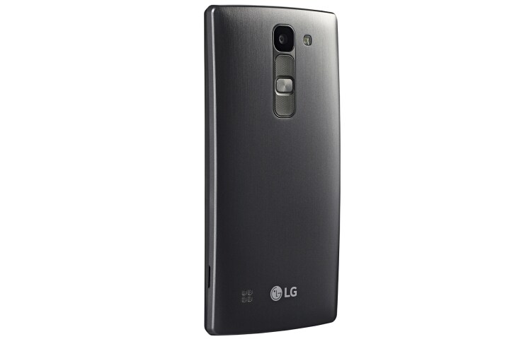 LG Het moderne design is op meerdere fronten gebogen. Dit zie je terug in het display en de prachtig afgewerkte achterkant. Het vernieuwende design ligt comfortabel in de hand en maakt typen makkelijker dan ooit. En door de kleine curved heb je minder last van reflecties., LG Spirit (H420)