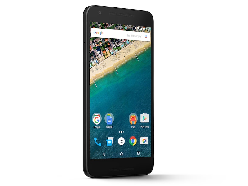 LG De 5.2" inch Nexus 5X smartphone is voorzien van het nieuwste Google Android 7.0 OS., Nexus 5X (H791F)