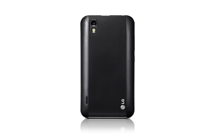 LG P970 OPTIMUS BLACK, slank & stijlvol met 700 Nit NOVA display, 1 Ghz processor en tot 50% minder energieverbruik., P970-Optimus-Black