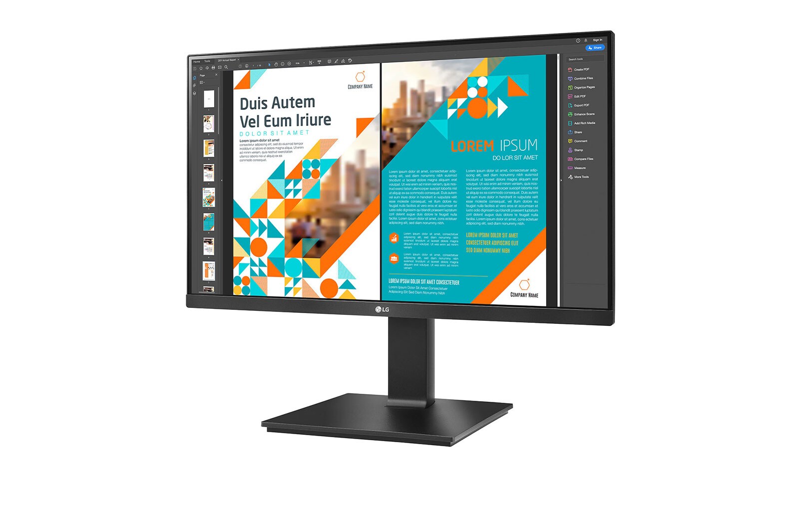 LG 23,8 QHD IPS-monitor met AMD FreeSync™, 24QP550-B