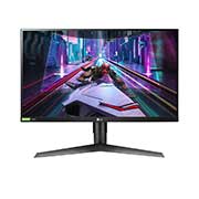Vooraanzicht van 27” FHD (1920 x 1080) IPS Display 27GL63T-B