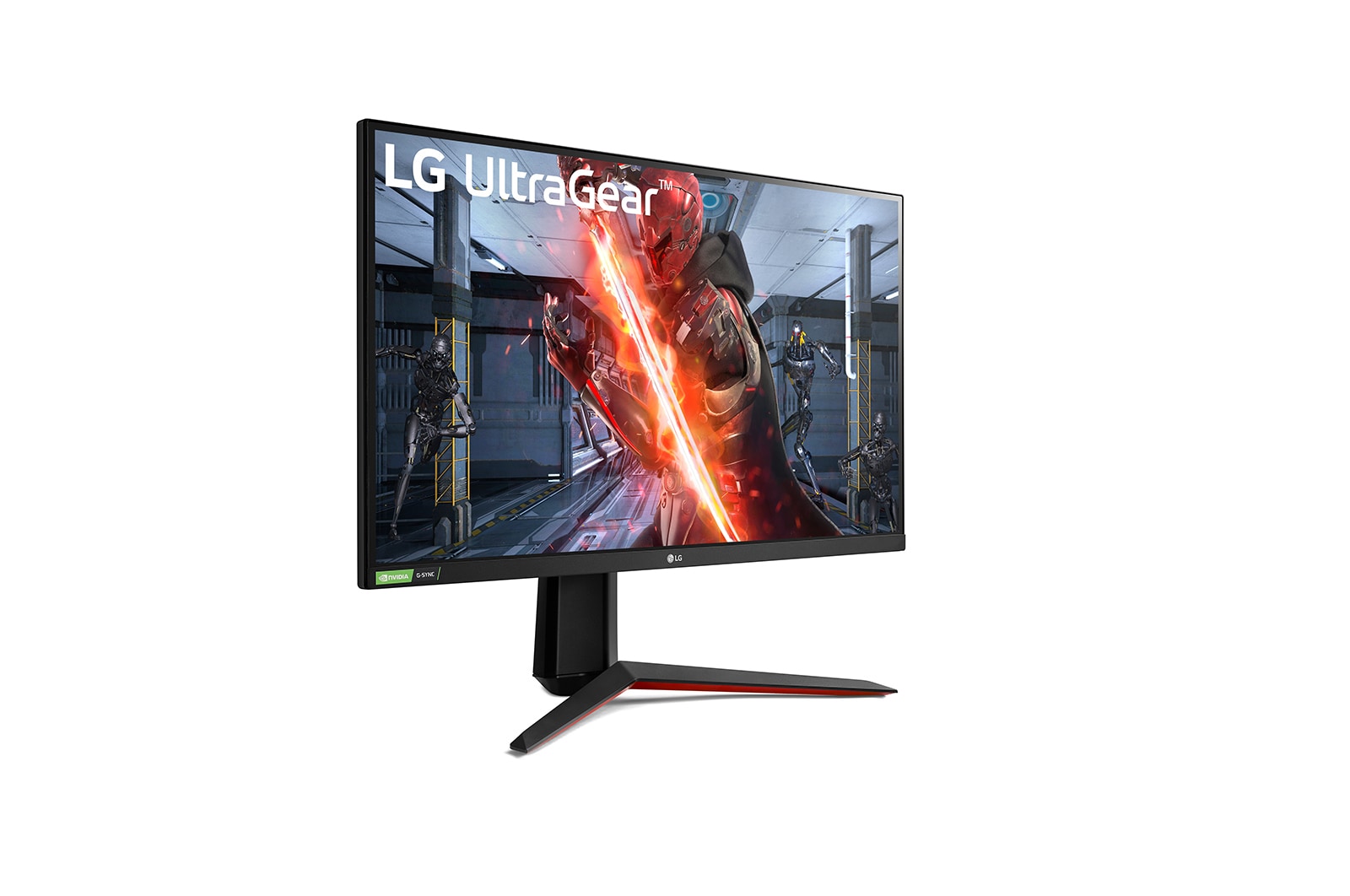 LG 27" UltraGear™ Nano IPS 1ms Gaming G-Sync® Compatible Monitor, 27GN850-B