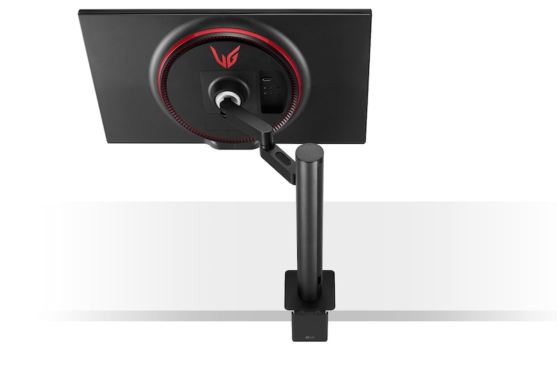 LG 27" UltraGear™ Nano IPS 1ms (GtG) Ergo Gamingmonitor, 27GN880-B