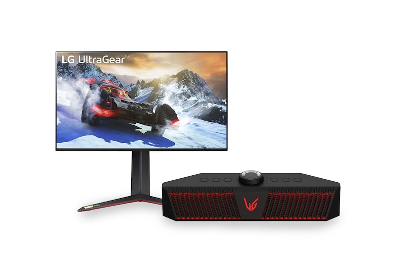 LG Gaming Pack | 27GP950 Gaming Monitor + GP9 Speaker, 27GP950.GP9