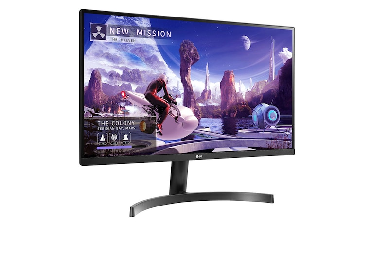 LG 27" QHD IPS Monitor with AMD FreeSync™, 27QN600-B