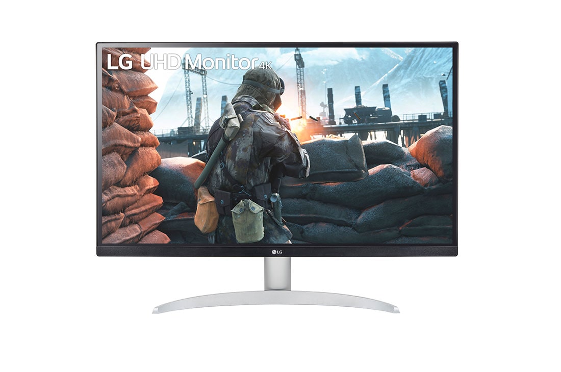 LG 27" LG UHD 4K IPS monitor met VESA DisplayHDR™ 400, 27UP650P-W