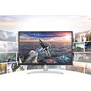 LG 27" LG UHD 4K IPS monitor met VESA DisplayHDR™ 400, 27UP650P-W