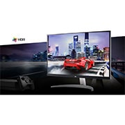 LG 27" LG UHD 4K IPS monitor met VESA DisplayHDR™ 400, 27UP650P-W