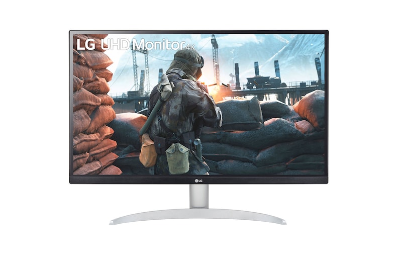 LG 27" LG UHD 4K IPS monitor met VESA DisplayHDR™ 400, 27UP650P-W