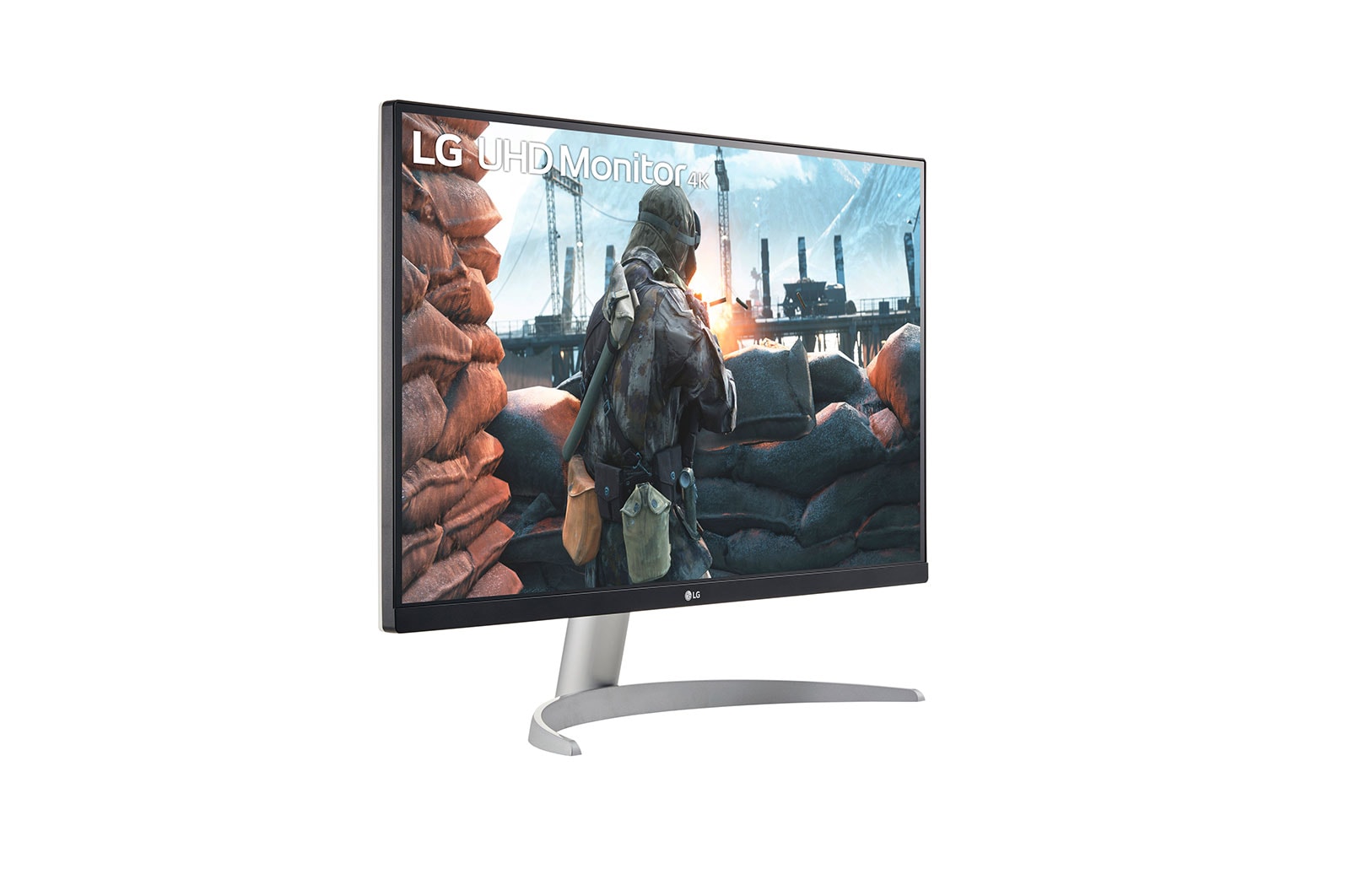 LG 27" LG UHD 4K IPS monitor met VESA DisplayHDR™ 400, 27UP650P-W
