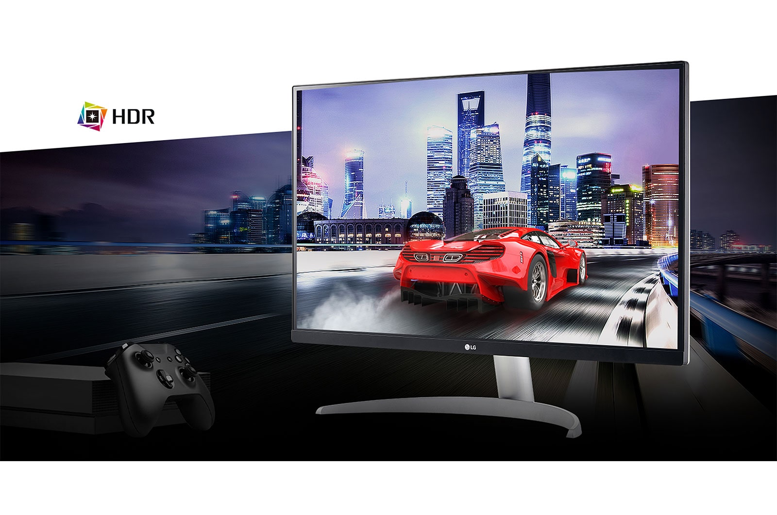 LG 27" LG UHD 4K IPS monitor met VESA DisplayHDR™ 400, 27UP650P-W
