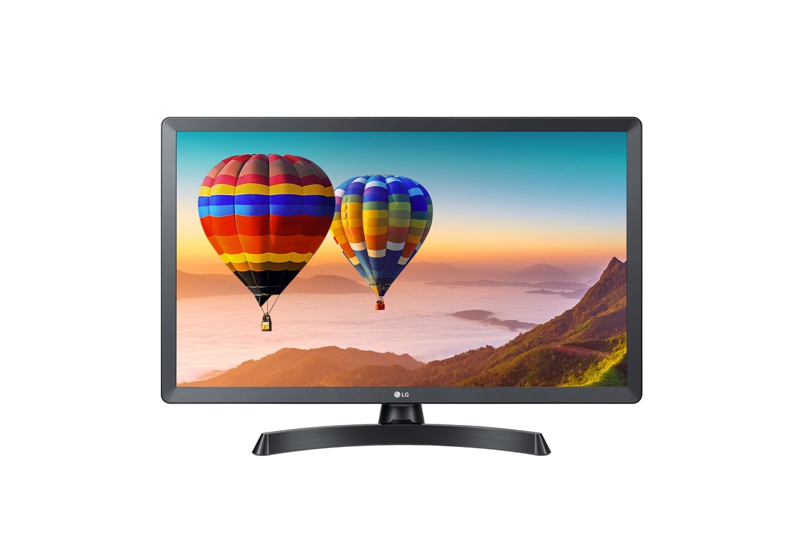 Vooraanzicht van 27,5&#34; Smart HD Ready LED TV Monitor 28TN515S-PZ