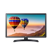 Vooraanzicht van 27,5&#34; Smart HD Ready LED TV Monitor 28TN515S-PZ