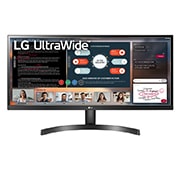 Vooraanzicht van 29&#34; 21:9 UltraWide™ Full HD IPS LED-monitor 29WL50S-B