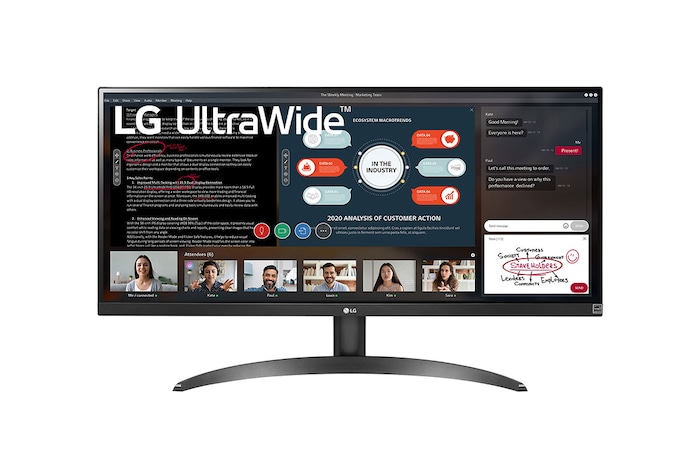 LG 29" LG UltraWide™ FHD IPS-monitor met AMD FreeSync™, 29WP500-B
