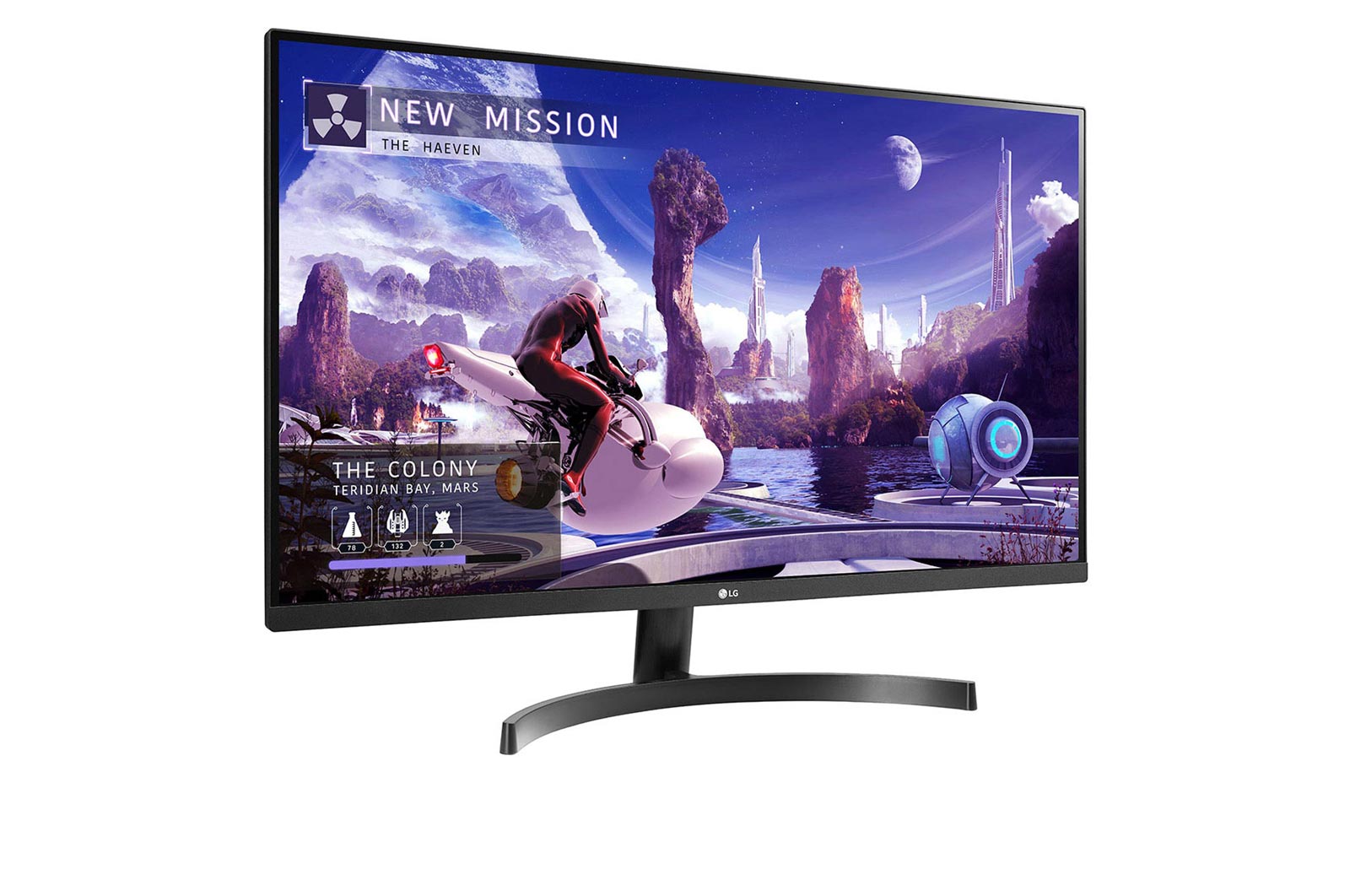 LG 31'5" QHD IPS Monitor with AMD FreeSync™, 32QN600-B