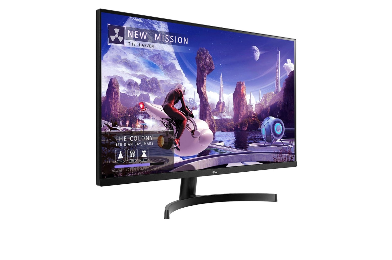 LG 31'5" QHD IPS Monitor with AMD FreeSync™, 32QN600-B